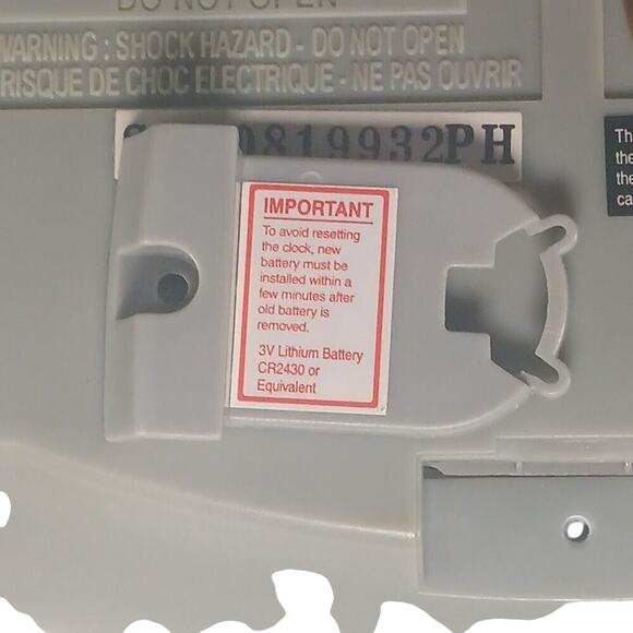 Emerson Research Alarm Clock CKS1850 SmartSet TESTED - Picture 8 of 8